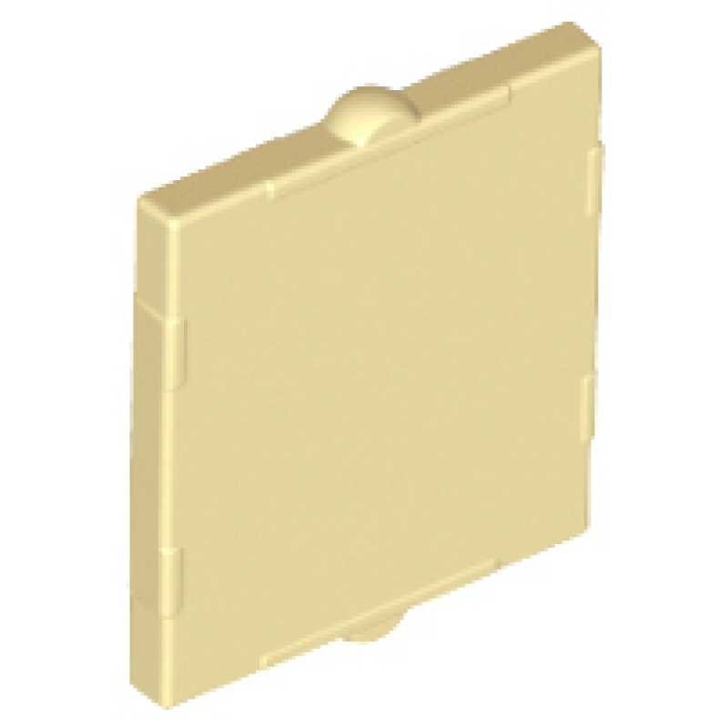 Glas voor Raam 1x2x2 Tan